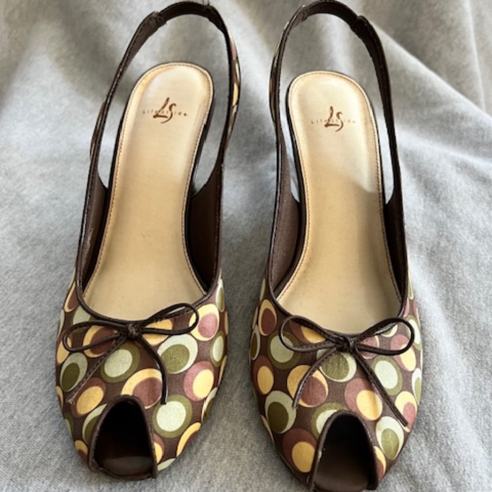 LifeStride sling back shoes, size 8.5 M
